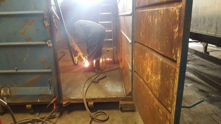 Travaux de soudage de conteneur Argenteuil et Villenoy